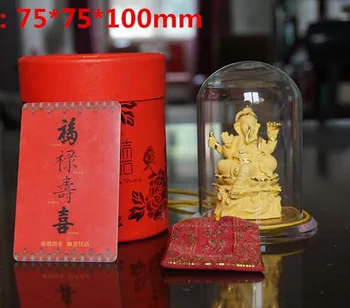 

Southeast Asia Thailand India home CAR Buddhist efficacious bless Mascot gold gilding GANESH Ganesha GOOD LUCK Buddha talisman