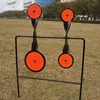 Airgun 4-Plate Spinner Target with Stickers Shooting Target For Paintball Shooting Tactical Hunting Skill Outdoor Sport caza