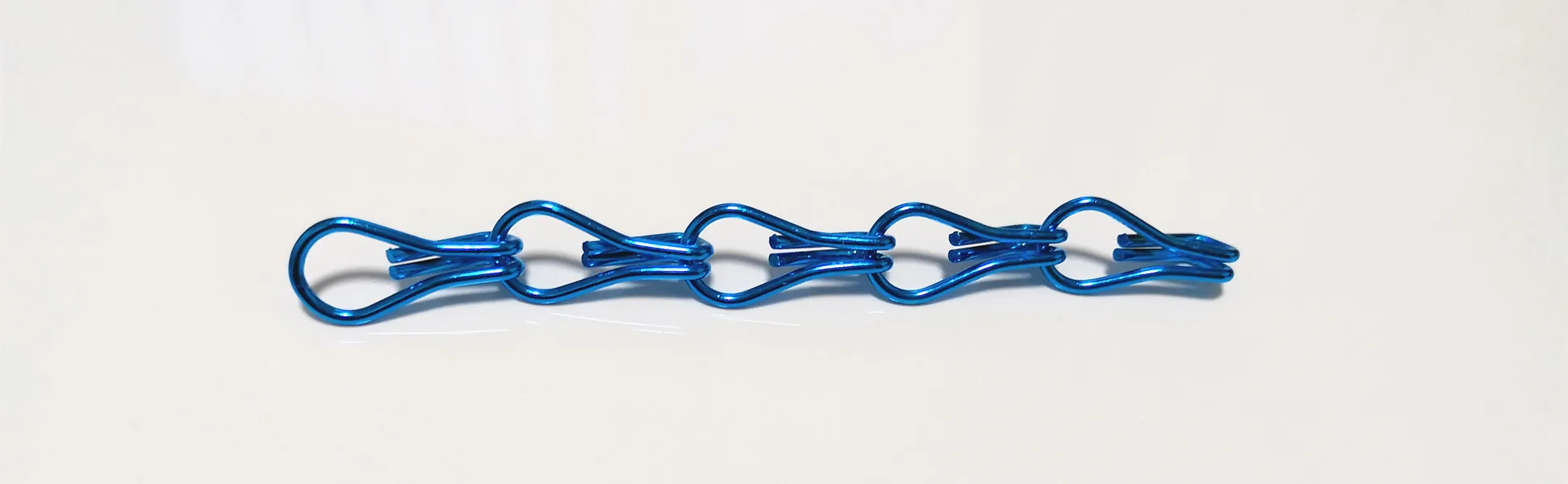 Blue Декоративная перегородка для кафе, алюминиевая цепь, шторка для экрана - Цвет: Blue