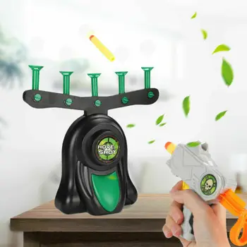 

Hovering Holiday Game Foam Dart Blaster Shooting Ball Air Shot Season Parties Fun Party Team Toy Supplies in The Dark Targets