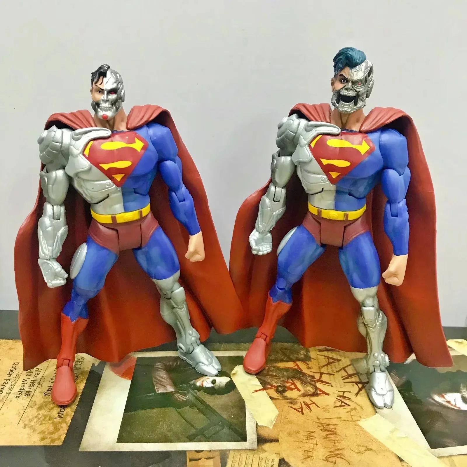 アニメスーパーヒーローdc悪スーパーマンpvcアクションフィギュアコレクタブルモデル玩具16センチメートル Null Aliexpress