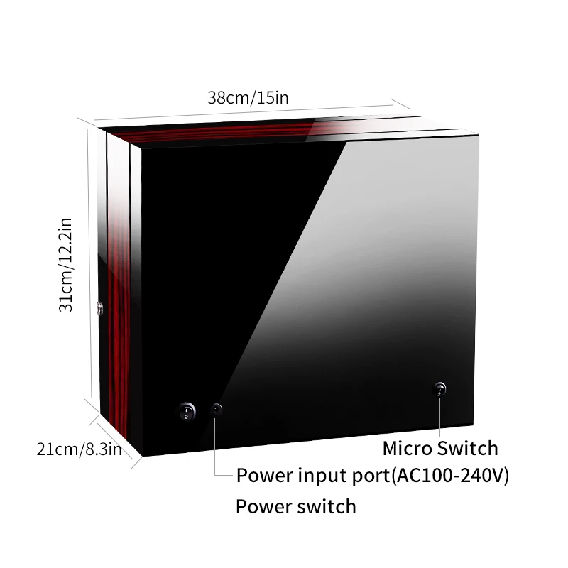 Luxury Automatic wood watch box watch winder with Mabuchi motor LCD touch remontoirs de montres mechanical Watch winder box watch winder