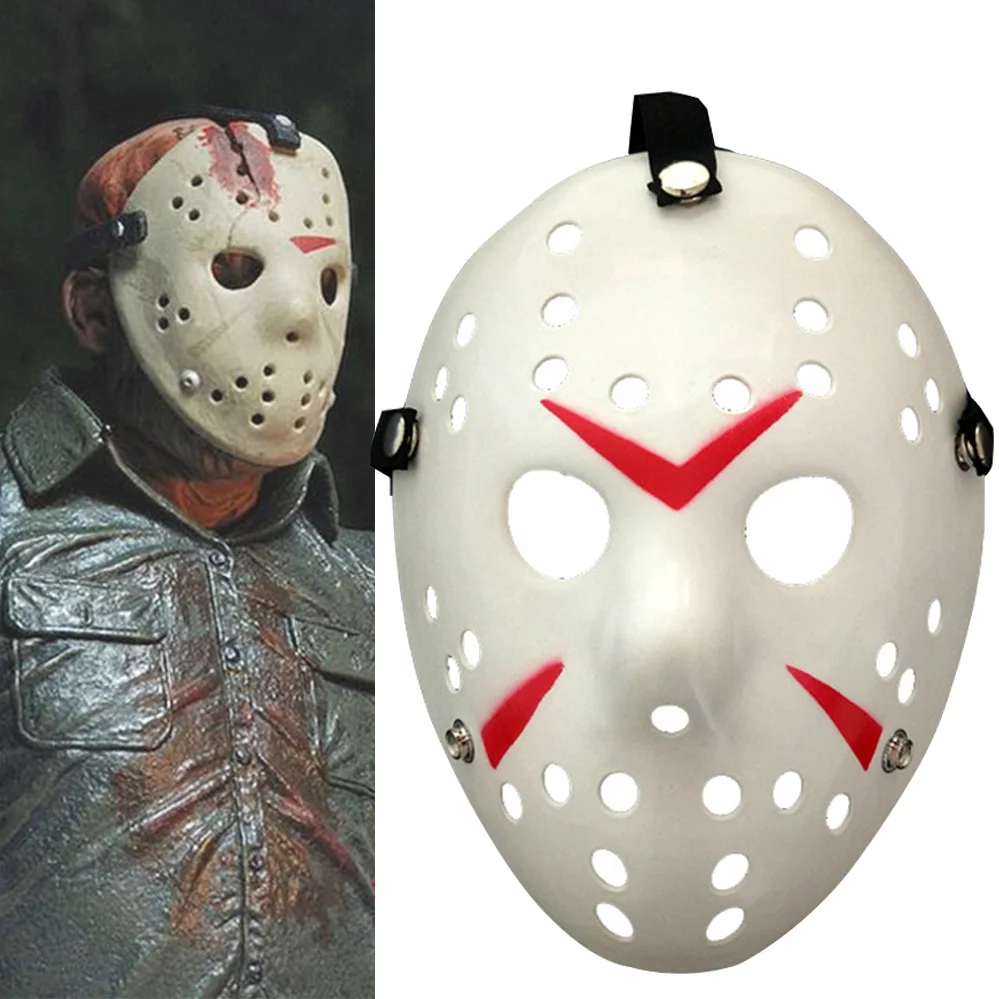 1 шт./лот, Черная пятница, № 13, Jason Voorhees Freddy, хоккейный фестиваль, вечерние маскарадные маски на Хэллоуин(для взрослых