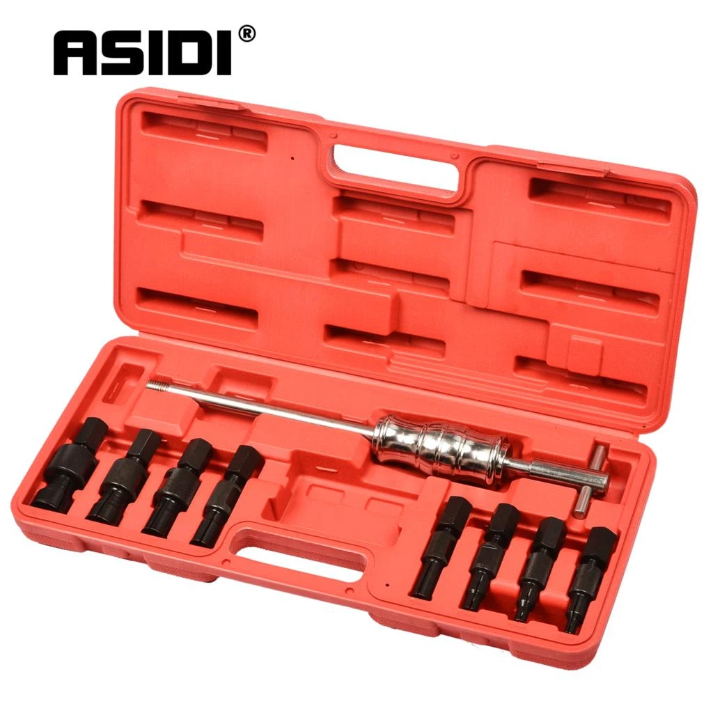 9pc Blind Hole Slide Hammer Pilot Bearing Puller Internal Extractor