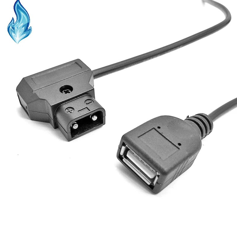 Anton Battery D-Tap P-Tap Male Connector to DC 5V Female USB Power Charging Cable for Apple iPhone Android Mobile Phone MP3 MP4 charging cable,usb charging cable