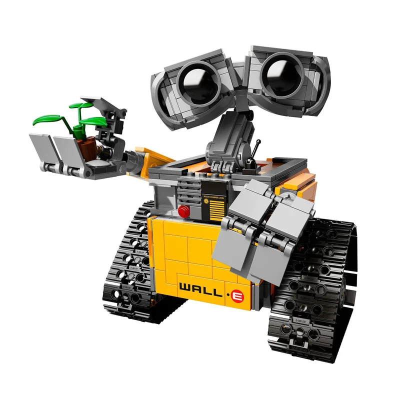 Kids Wall-E Robot Toys 687pcs Idea Technic Figures Model Building Kits Block Bricks Educational Christmas Toy Birthday Gifts18cm
Kids Wall-E Robot Toys 687pcs Idea Technic Figures Model Building Kits Block Bricks Educational Christmas Toy Birthday Gifts18cm