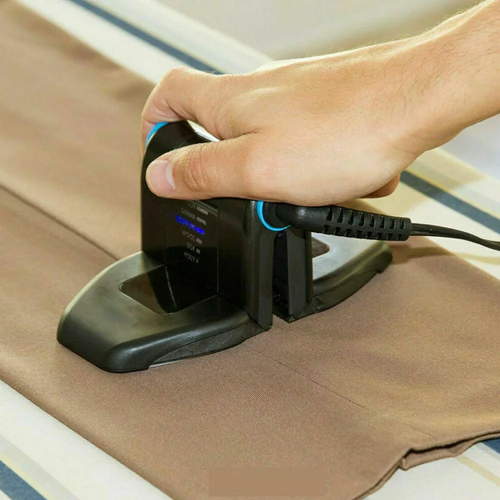

Practical Mini Collar Compact Home Travel Professional Handheld Laundry Supplies Flat Design Folding Household Portable Iron