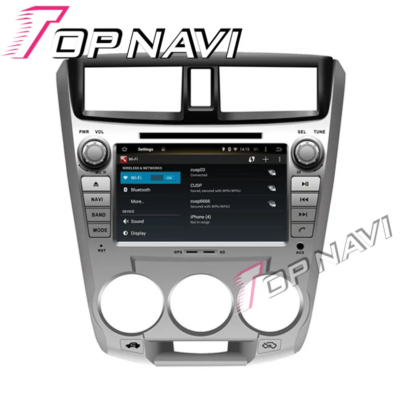 Авторадио " Восьмиядерный Android 9,0 для Honda CITY 1.5L 2008-стерео Мультимедиа Аудио DVD автомобильный Радио gps навигатор плеер 2 Din