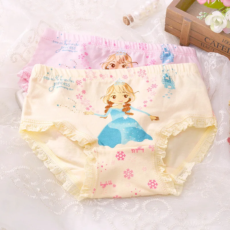 wholesale sofia princess Children cartoon girl cotton underwear Boxer shorts 1Pc 