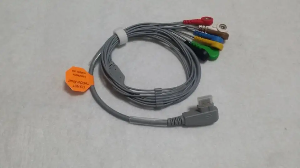 Кабель DMS серии 300 совместимый с ECG Holter 7 проводных флэш-проводов | Электроника