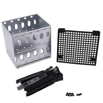 

New Large Capacity Stainless Steel HDD Hard Drive Cage Rack SAS SATA Hard Drive Disk Tray Caddy for Computer Accessories Qiang