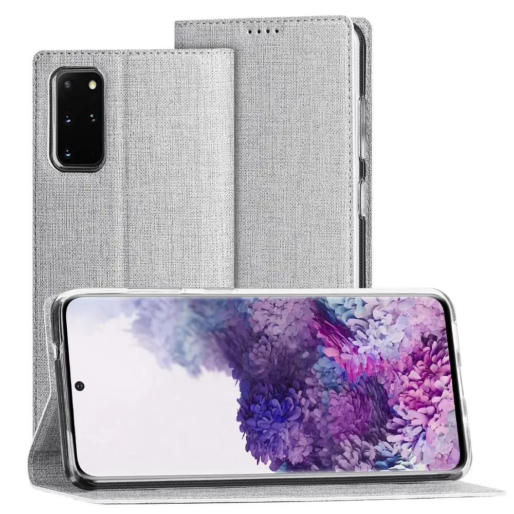 Чехол бумажник для Samaung Galaxy S20 S20Plus Ultra S21 + S21Ultra Мягкий противоударный защитный