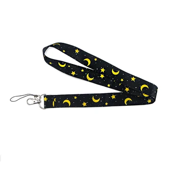 

SP003 Moon Fashion Lanyards For keychain ID Card Pass Mobile Phone USB Badge Holder Hang Rope Lariat Lanyard