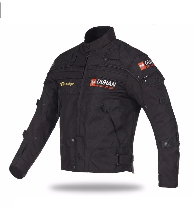 Black jacket DUHAN, moto rcycle, всесезонные куртки и штаны, костюм, moto rcycle racing, moto Oxford, куртка, брюки, moto cross, костюм, одежда - Цвет: Black jacket