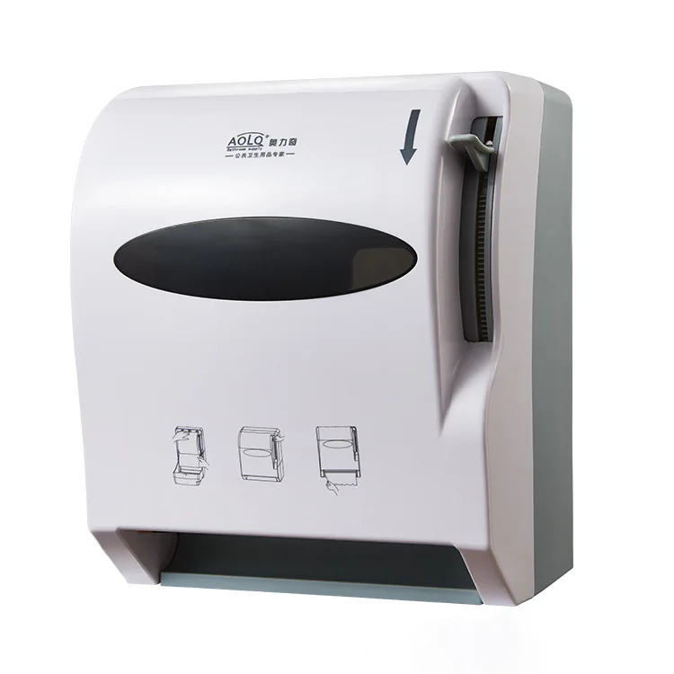 

Oli qi Manufacturers Direct Selling Manual Plastic Toilet Paper Box Toilet Wall-Mounted Rod Type Roll Packing Tissue Box