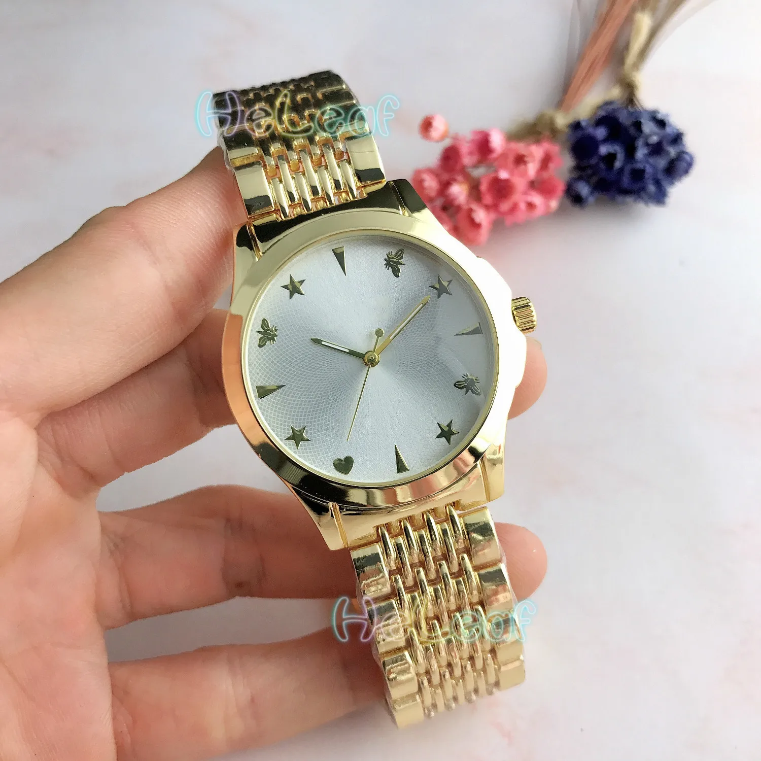 

Fashion Silver Gold Stainless brand Women Watch Quartz Wrist Watches Ladies Girls Famous Brand Female Clock Montre Femme relogio