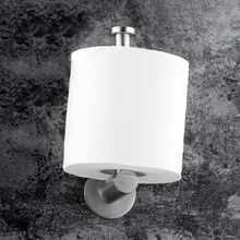 Toilet Paper Holder Stainless Steel Wall-Mounted Durable Bathroom Tissue Holder Toilet Paper Dispenser Saving Room