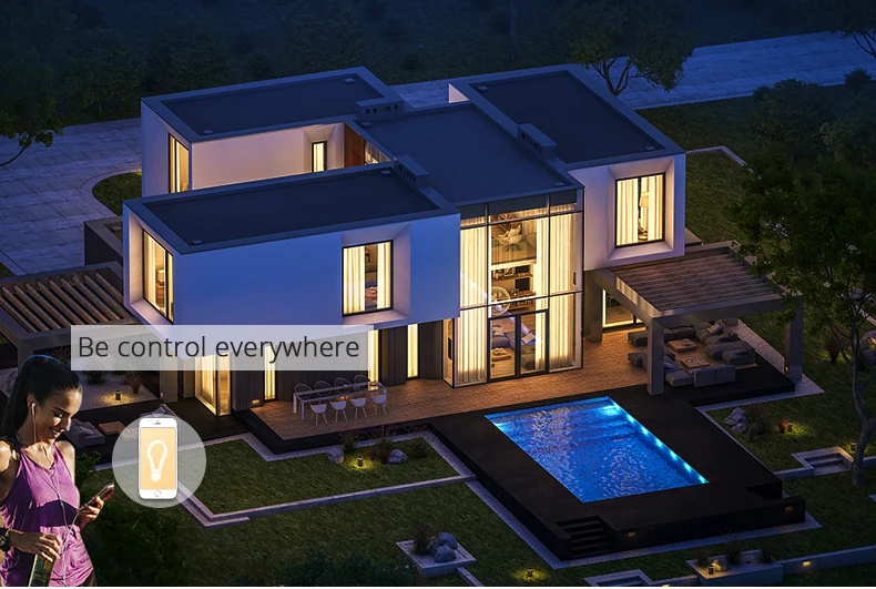 Светильник для умного дома E27 AC110 220V wifi APP/Bluetooth/Remoter Contorl светодиодный светильник умный ночной Светильник Рождественский Декор умная лампа