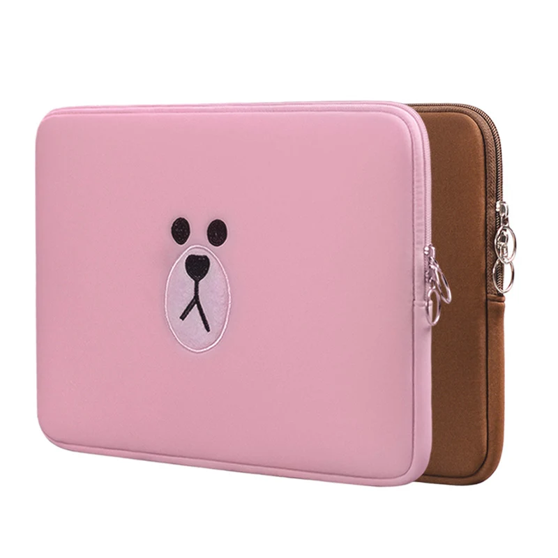 Cute Laptop Case Bag Sleeve 11 12 13 14 15 Inch For Funda Apple IPad