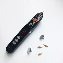 Новая Черная фибробластная плазменная ручка для подтяжки век лица, удаления морщин, удаление моль, удаление пятен, удаление татуировок