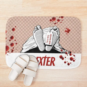 

Dexter quote Bath Mat Protective Floor Mat PVC Entrance Door Mat Non-slip Kitchen Carpet Modern Home Customized Mats