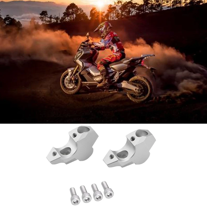 Руль Бар Riser Risers адаптер Riser 28 мм серебро 15 мм для HONDA X-ADV750 17-18