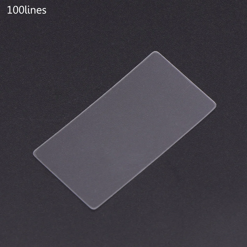 

36x38mm Nano Engraving PET Trasmission Diffraction Grating Ultra Precision
