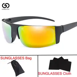 Солнцезащитные очки ночного видения, мужские Поляризованные спортивные солнцезащитные очки для вождения, женские зеркальные
