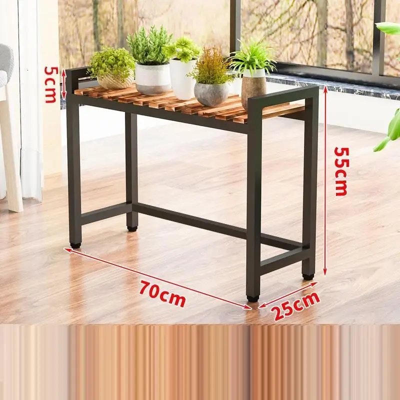 Number 1 Стол Mueble Plantas Balkon садовые полки для растений Estante Para Flores полка напольная Stojak Na Kwiaty Dekoration подставка для цветов - Цвет: Number 1