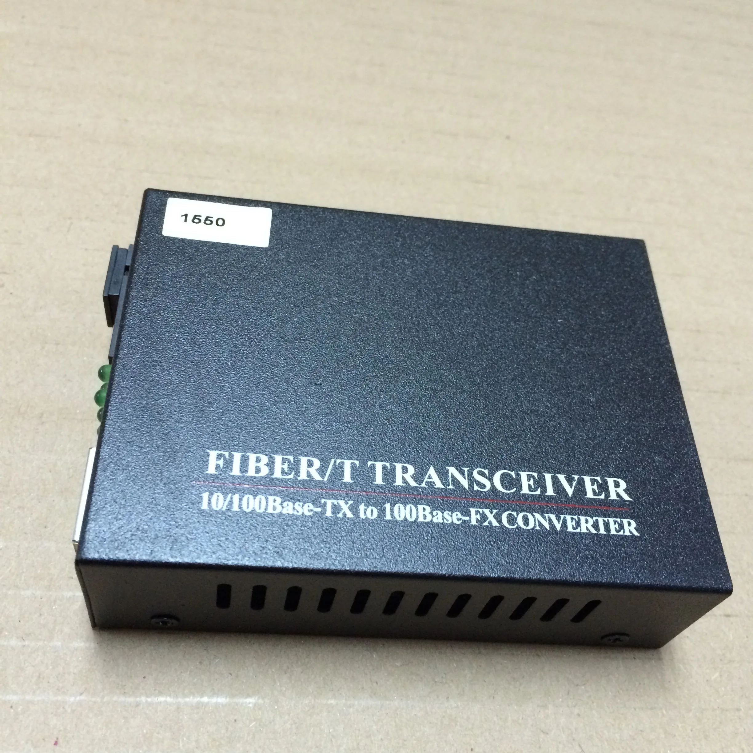 WDM Media Converter BiDi 10/100M SC Single fiber Single Mode 20KM