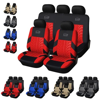 

2020 Luxury Tire Track Styling Car Seat Protector Covers Dustproof Seat Case for Most of Vehicle Cover Auto Accessories