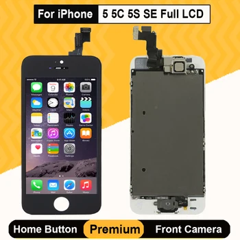 

3D Touch Grade AAA Full Set For iPhone 5 5C 5S SE LCD Screen Diaplay LCD Touch 100% No Dead Pixels Touch Screen A1723 A1724