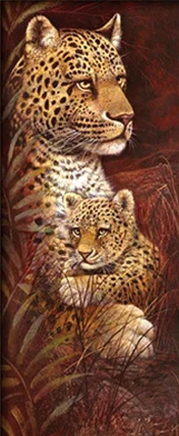 Полностью 5D Diy Daimond картина "Африканские животные" 3D алмазная живопись круглые стразы Алмазная вышивка - Цвет: F