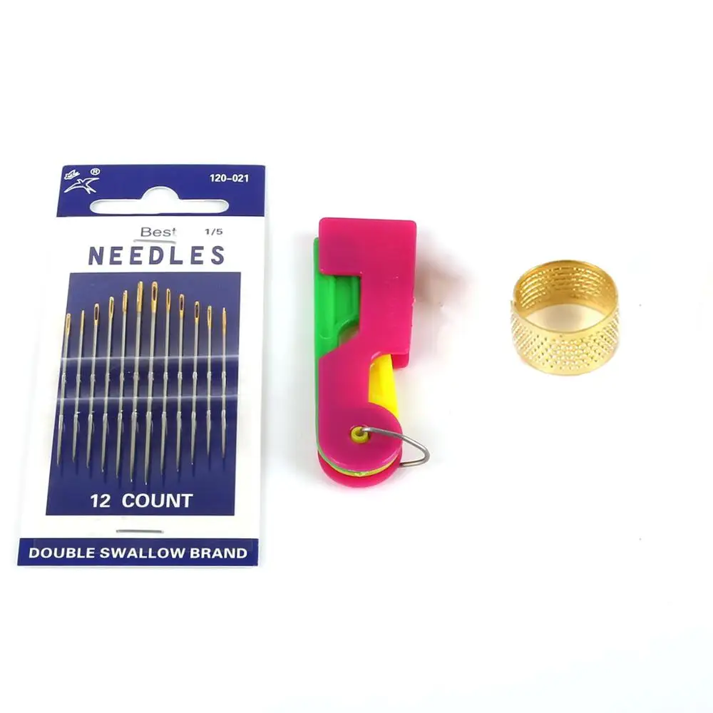 1/3/4/5/15Pcs Random Color  Automatic Needle Threader Thread Helpful Elderly Guide Easy Use Sewing Tool For Elderly Women 