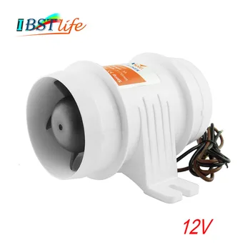 

12V In-Line Air Blower Boat Bilge Engine Galley Marine Cabin Ventilation Fan Corrosion Resistant ABS Marine Boat Parts