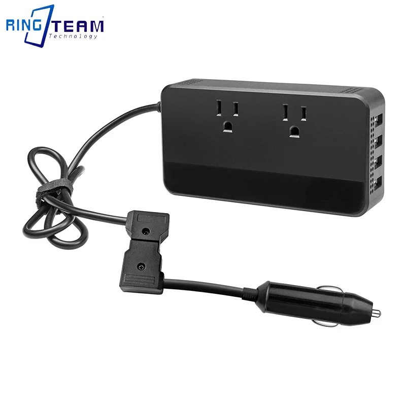 Car Charger Suitable For Car Cigarette Lighter 12V Charger To D-TAP B Type Female Socket Rectifier Boost 220V Inverter TAPD