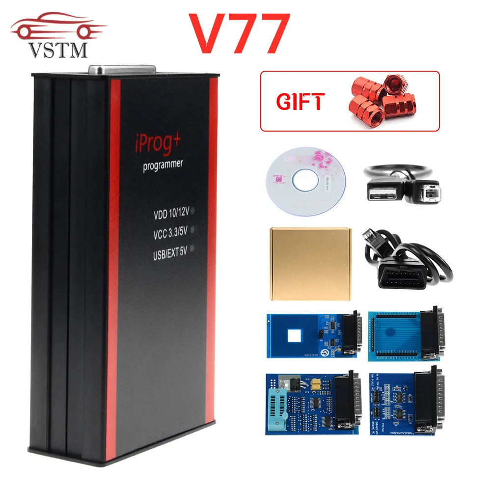 

Newest Iprog+ Key Programmer Support IMMO + Mileage Correction + Airbag Reset Iprog Pro Till 2019 Replace Carprog/Digiprog/Tango