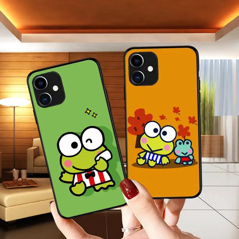 cute cartoon frog keroppi Phone Case for iPhone 11 12 Pro mini pro XS MAX 8 7 6 6S Plus X 5S SE 2020 XR | Мобильные телефоны и