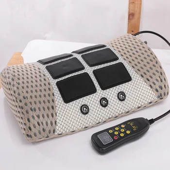 

Lumbar Disc Herniation Therapy Machine Heated Infrared Shiatsu Massage Pillow Relief Lumbar Pain Back Massager Health Care