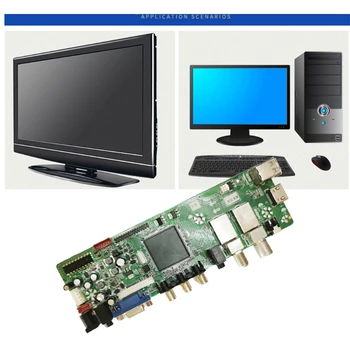 

T.S512.69 QT526C Digital Television Motherboard with Remote Control Support Digital Signal DVB-T2 DVB-S2 DVB-C