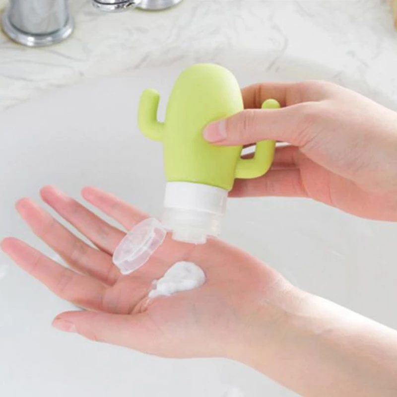 

Mini cute Silicone Refillable Bottles Empty Portable Travel Tubes Squeeze Cosmetic Containers Cream Lotion Silicone Bottles