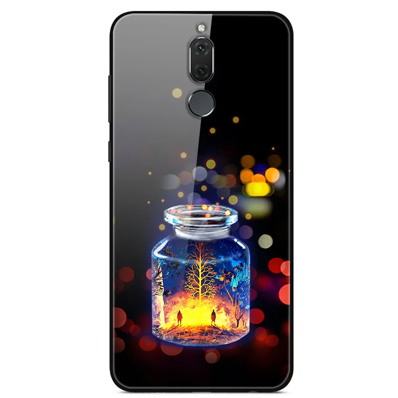 Для huawei mate 10 Lite чехол для телефона, закаленное стекло, жесткие чехлы для huawei Nova 2i чехол mate 10 Lite 10 Lite Nova2i, мягкий бампер - Цвет: 56