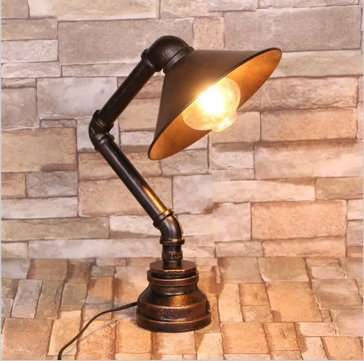 

ways, wrought iron green bronze lamp bar conduit cafe nostalgic table lamps and lanterns of bedroom the head of a bed