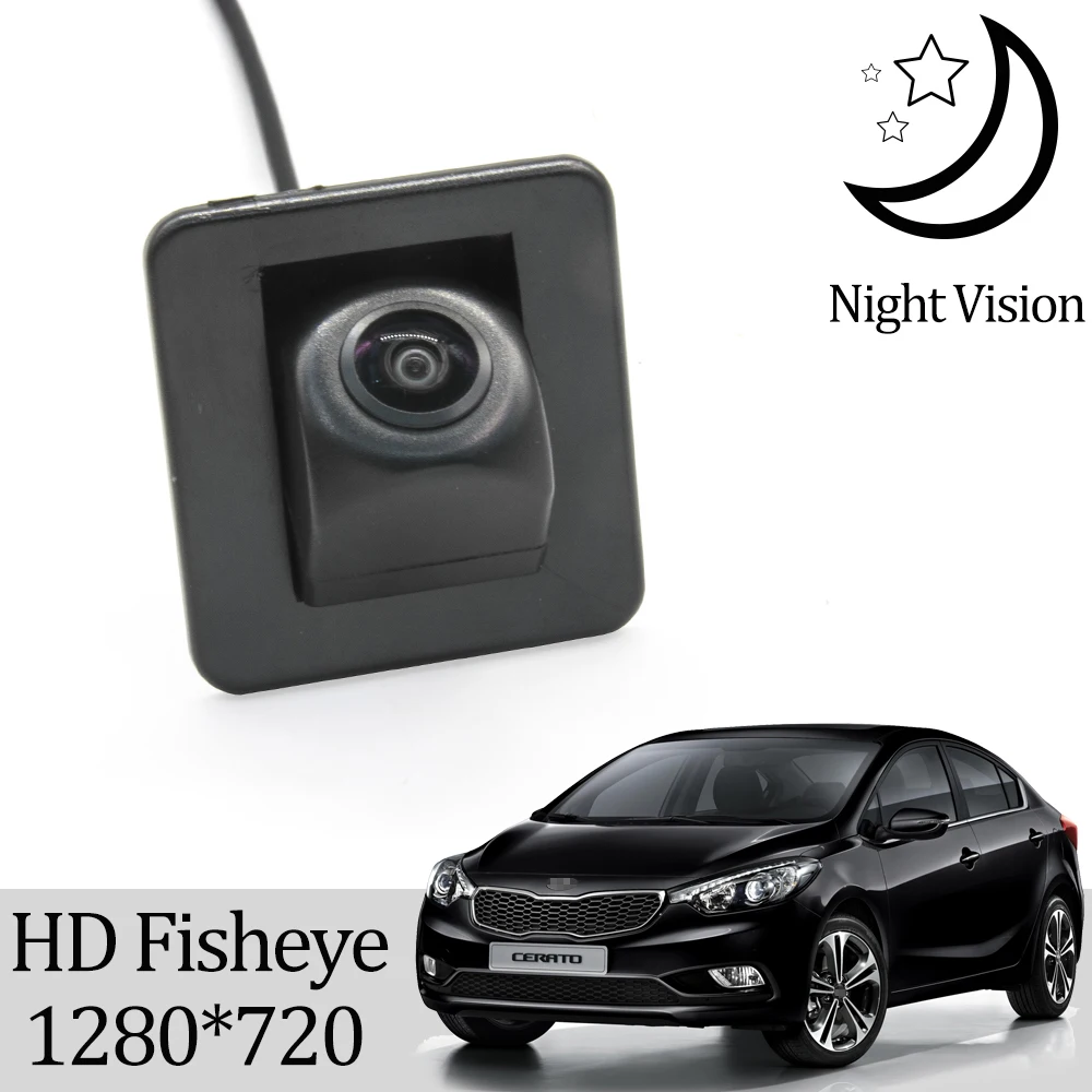 Камера заднего вида Owtosin HD 720P рыбий глаз для Kia cerato/Kia K3 2013 2014 2015 2016 2017 2018 седан