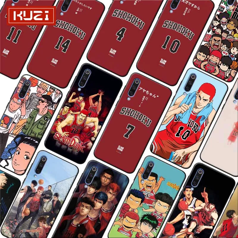 

Anime Slam Dunk Soft Silicone Phone Case for samsung galaxy a50 a70 a30 a40 a20 s8 s9 s10 plus