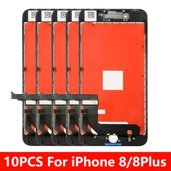 

10Pcs/lot 100% Tested LCD For iPhone 8/8 Plus LCD Display Touch Digitizer Assembly Replacement For iPhone 8/8 Plus LCD Screen