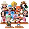 10 pièces/ensemble Figurine Modèle Jouet Japonais Anime Périphérique Collection Décor De Bureau Luffy Nami Poupées Jouet Pour Enfants ► Photo 1/6
