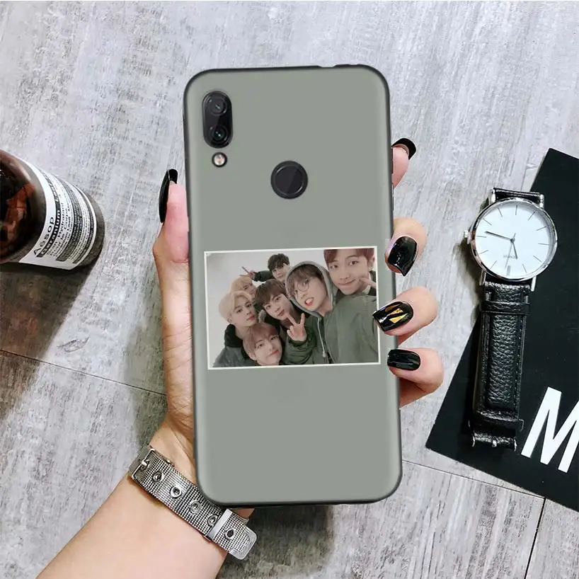 BA064-10 J надеюсь поп черная крышка чехол для телефона для Xiaomi Redmi Note фотоаппаратов моментальной печати 8 7 7S 7A 6 S2 GO K20 Pro 6A mi 6X 5X A1 CC 9 8 Coque - Цвет: BA064-10