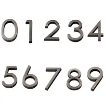 Новое прибытие 6 см покрытая табличка двери дома цифра дл обозначения номера дома или квартиры цифра знак цифры Декор отеля