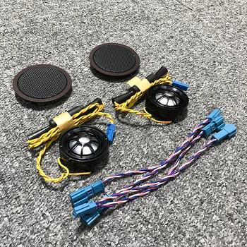 

Car X5 X6 series sedan rear door tweeter trim cover plus tweeter For bmw F15 F16 loudspeaker tweeter panel shell Sound kit